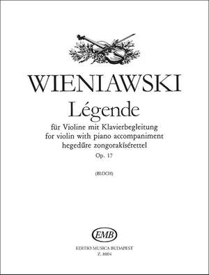 Wieniawski, Henryk: Legende (violin and piano)