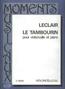 Leclair, Jean-Marie: Le tambourin