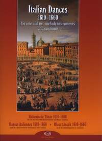 Bali, Janos: Italian Dances 1610-1660 (C instrument &