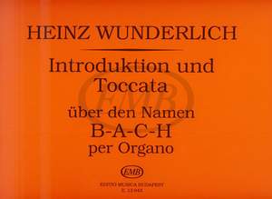 Wunderlich, Heinz: Introduktion und Toccata