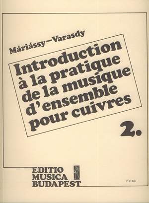Zilcz, Gyorgy: Introduction to Brass Ensemble Playing V