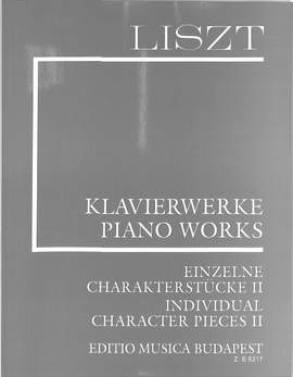 Liszt: Individual Character Pieces II (paperback)