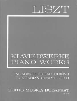Liszt: Hungarian Rhapsodies I (paperback)