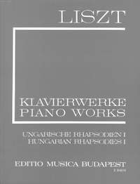Liszt: Hungarian Rhapsodies I (paperback)