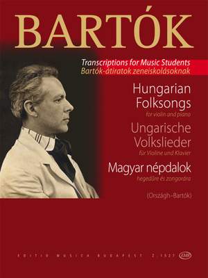 Bartok, Bela: Hungarian Folksongs
