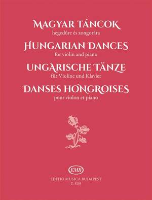 Various: Hungarian Dances for Violin and Piano