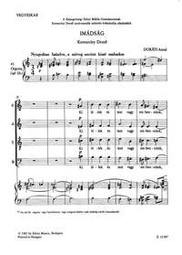 Dorati, Antal: Imadsag