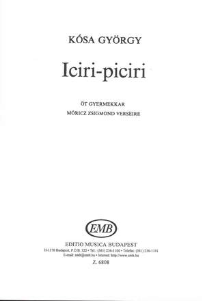 Kosa, Gyorgy: Iciri-piciri