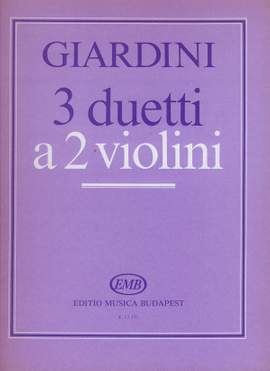 Giardini, Felice de: Harom duo