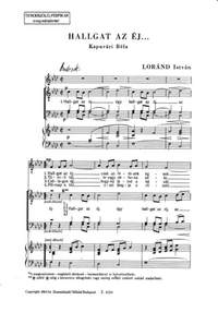 Lorand, Istvan: Hallgat az ej