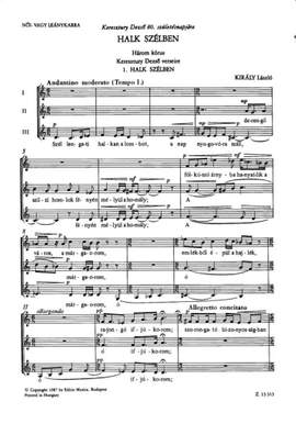 Kiraly, Laszlo: Halk szelben