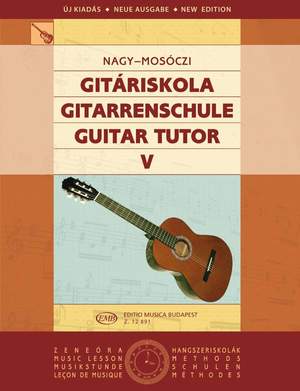 Nagy Erzsebet: Guitar Tutor Vol.5 (revised edition)