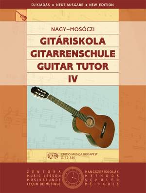 Nagy Erzsebet: Guitar Tutor Vol.4 (revised edition)