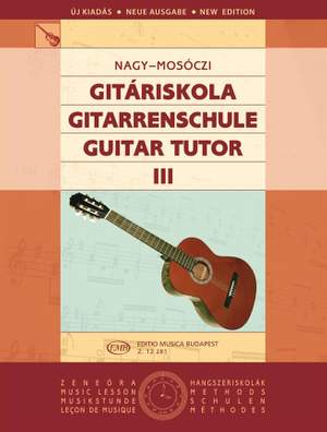 Nagy Erzsebet: Guitar Tutor Vol.3 (revised edition)