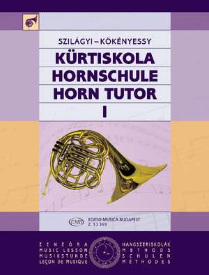 Szilagyi, Palma: Horn Tutor Vol.1