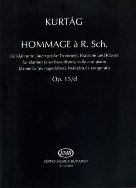 Kurtag, Gyorgy: Hommage R. Schumann