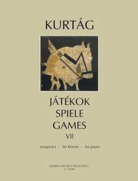 Kurtág György: Játékok (Games) Volume VII