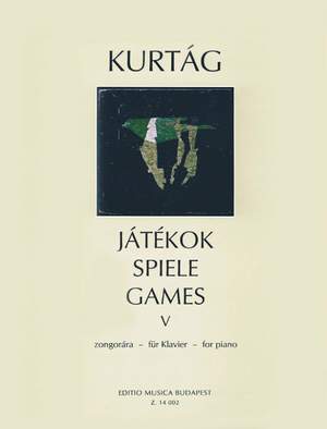 Kurtág György: Játékok (Games) Volume V