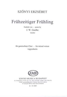Szonyi, Erzsebet: Fruhzeitiger Fruhling