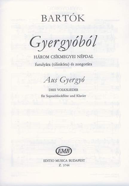 Bartok, Bela: From Gyergyo