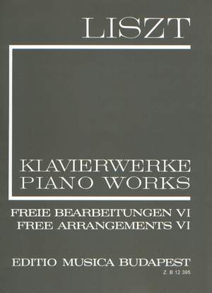 Liszt: Free Arrangements VI (paperback)