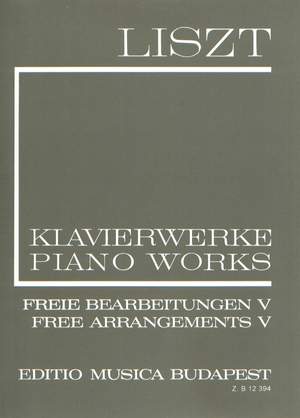 Liszt: Free Arrangements V (paperback)
