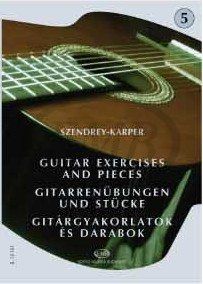 Szendrey-Karper, Laszlo: Guitar Exercises Vol.5