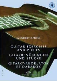 Szendrey-Karper, Laszlo: Guitar Exercises Vol.4