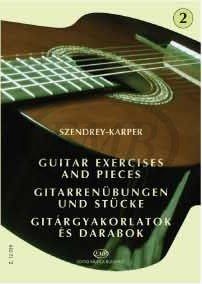 Szendrey-Karper, Laszlo: Guitar Exercises and Pieces Vol.2