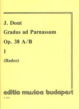Dont, Jakob: Gradus ad Parnassum Vol.1