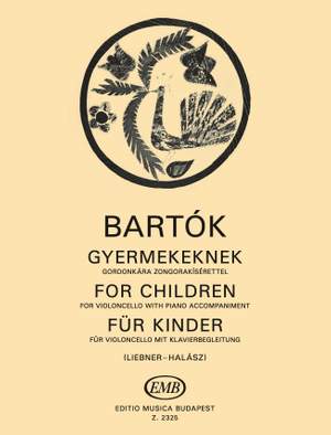 Bartok, Bela: For Children (cello and piano)