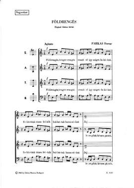 Farkas, Ferenc: Foldrenges