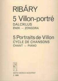 Ribary, Antal: Five Villon-Portraits