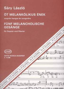 Sary, Laszlo: Five Melancoly Songs