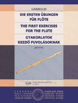 Gariboldi, Giuseppe: First Exercises for flute