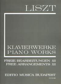 Liszt: Free Arrangements XII (paperback)