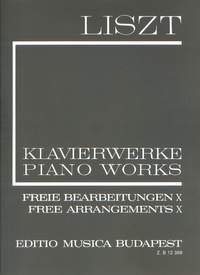 Liszt: Free Arrangements X (paperback)