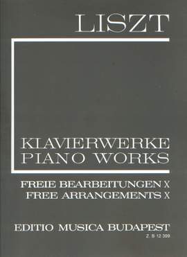 Liszt: Free Arrangements X (paperback)