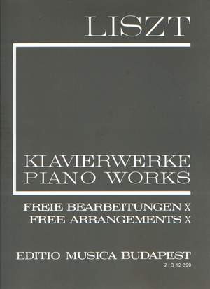 Liszt: Free Arrangements X (paperback)