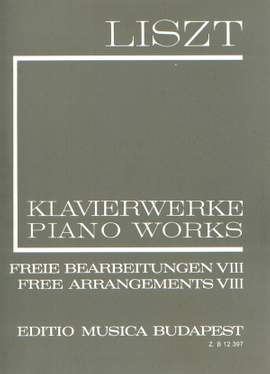 Liszt: Free Arrangements VIII (paperback)