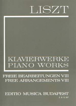 Liszt: Free Arrangements VIII (paperback)