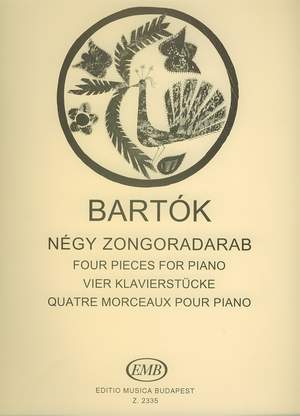 Bartok, Bela: Four Pieces for Piano