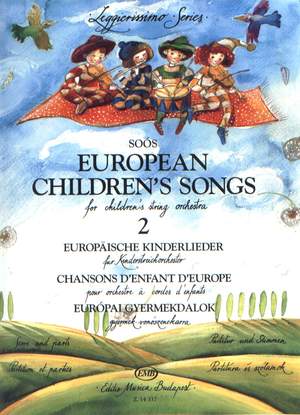 Soos, Andras: European children's songs Vol. 2 (string