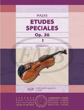 Mazas, F J: Etudes speciales Volo.1