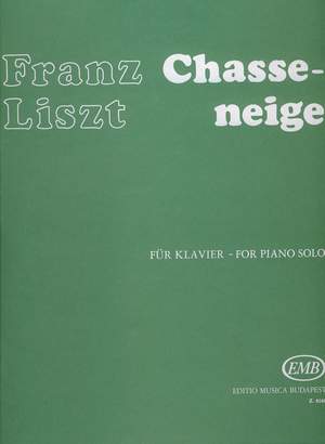 Liszt, Franz: Chasse-neige (piano)