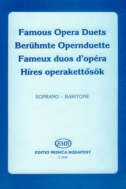 Various: Famous Opera Duets (soprano & baritone)