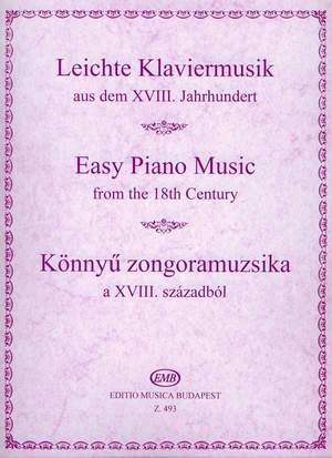 Various: Easy Piano Music from the 18th century