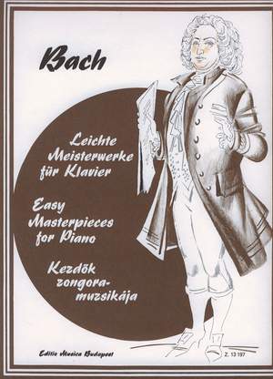 Bach, Johann Sebastian: Easy Masterpieces for Piano (Bach)