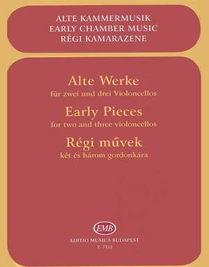 Pejtsik, Arpad: Early pieces for two or three cellos