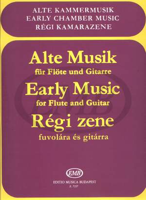 Early Music for Flute and Guitar